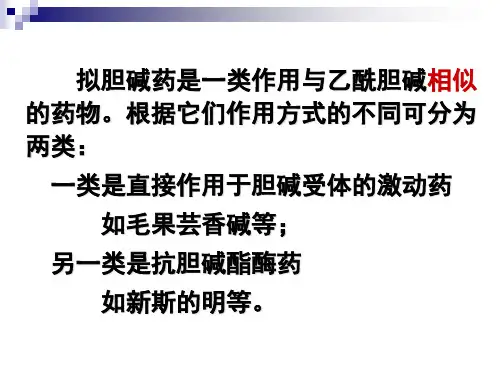 胆碱受体激动剂-(2)