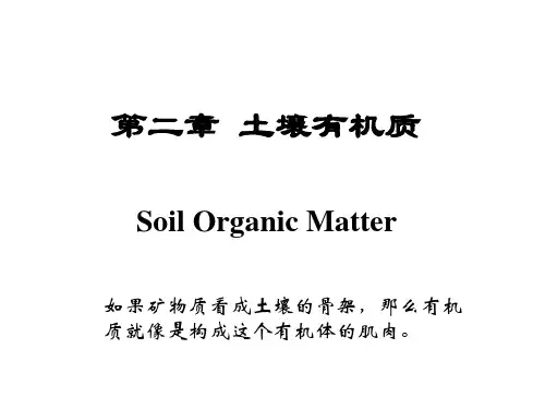 土壤学 第二章