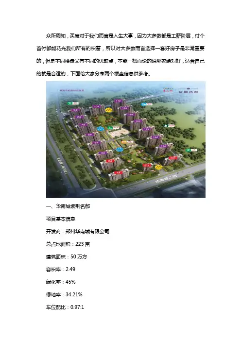 郑州南三环哪个楼盘比较好