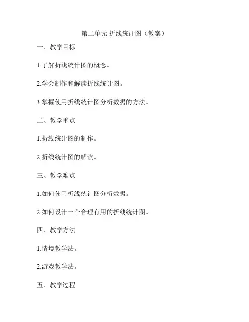第二单元 折线统计图(教案)
