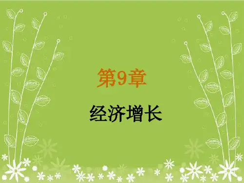 《经济增长》PPT课件