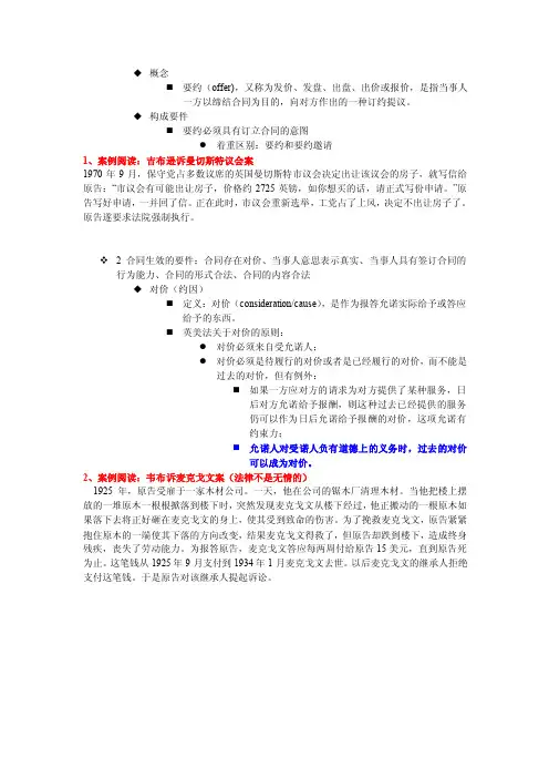商法案例——精选推荐