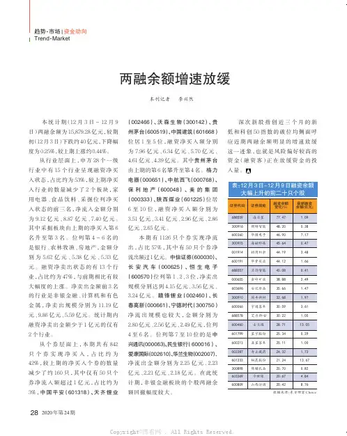 两融余额增速放缓