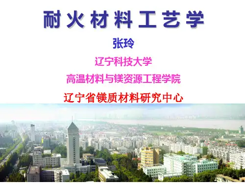 耐火材料工艺学第一章