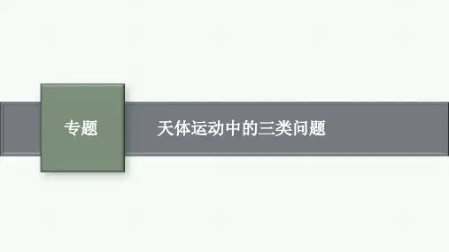 高考物理复习：天体运动中的三类问题