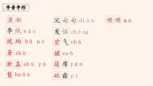 《刘姥姥进大观园》ppt课件