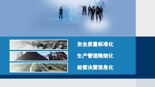 煤炭安全质量标准化精细化管理课件(PPT 80页)