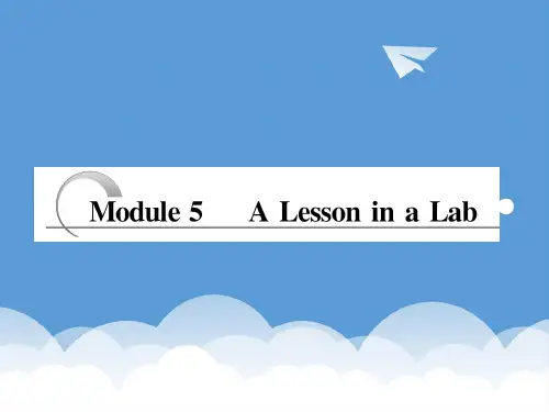 2020年高考英语一轮复习【精品教学】Modules 1~6  Module 5课件 外研社必修1 精品