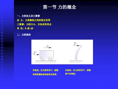 一章静力分析基础