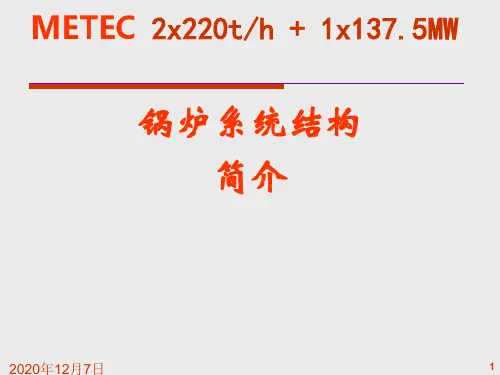 电站锅炉系统结构培训教程