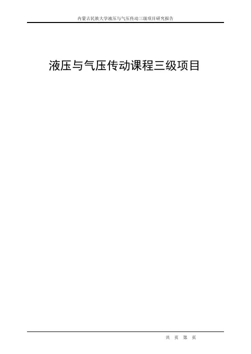 三级项目报告模板 (1)