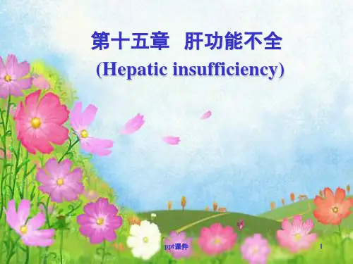 肝功能不全  ppt课件