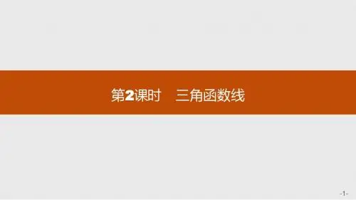 高中数学(福建)人教A版必修4课件：1.2.1.2 三角函数线