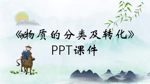 《物质的分类及转化》PPT课件