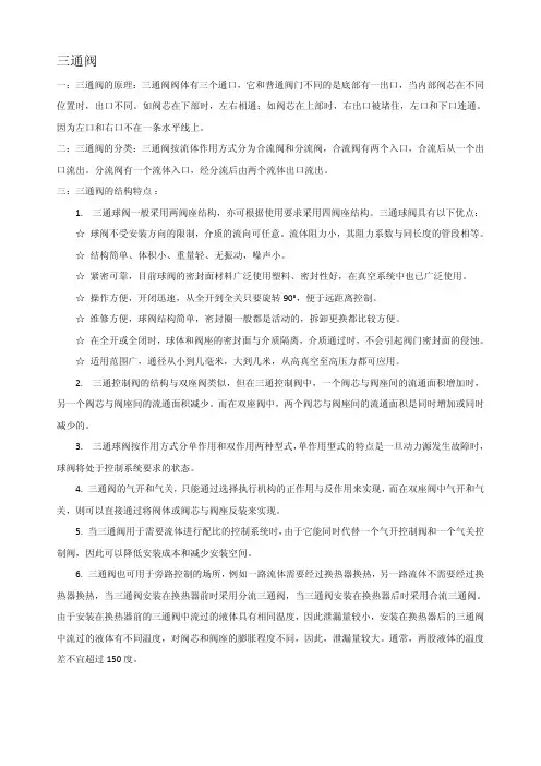三通阀