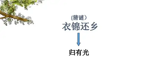 《项脊轩志》课件47张+2022-2023学年统编版高中语文选择性必修下册