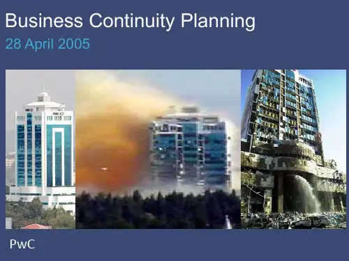 普华永道--Business Continuity Planning