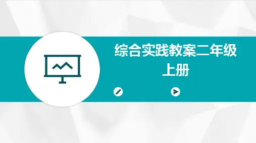 2024版综合实践教案二年级上册