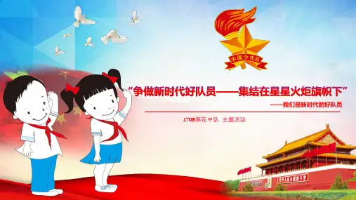 传承红色基因,争做新时代好队员 (2)PPT课件