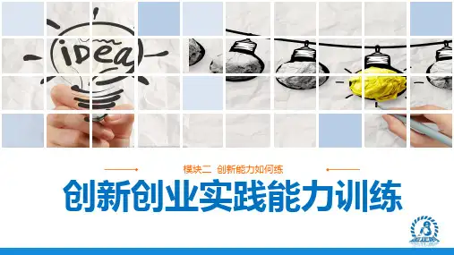 创新创业实践能力训练 模块二