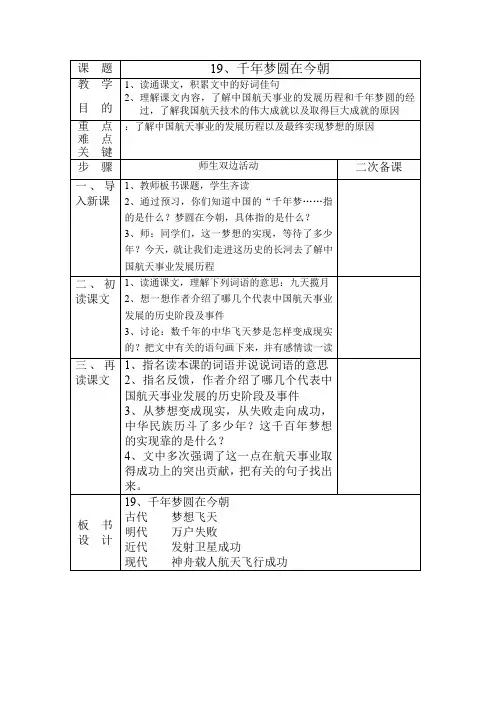 19、千年梦圆在今朝