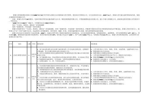 泰康人寿保险股份有限公司系1996年8月22日经中国人民银