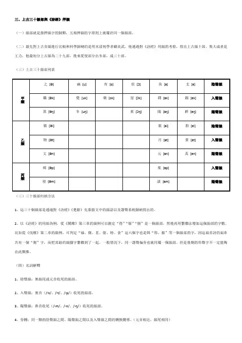 古代汉语第二册通论讲义