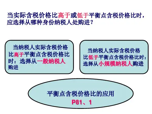 税收筹划_第四版_06_消费税税务筹划39页PPT.pptx