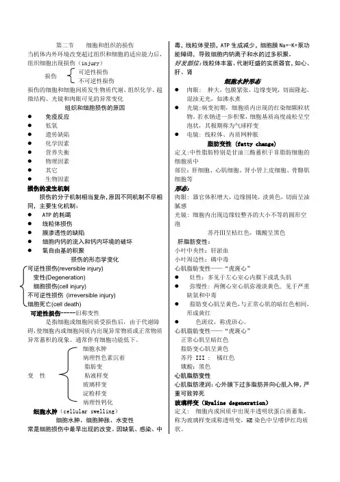 病理学考试资料整理第1章-2