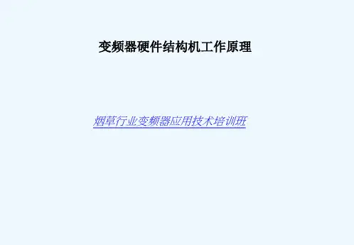 变频器硬件结构与工作原理