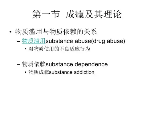 物质滥用行为