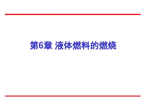 燃烧学第六章