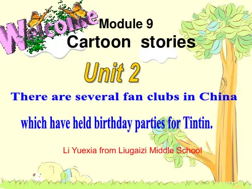 外研版九年级上Module9 Unit2课件ppt