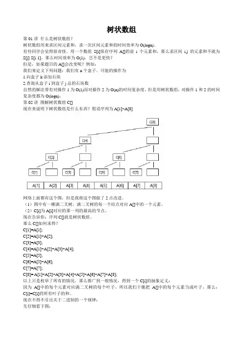 树状数组(C++版)