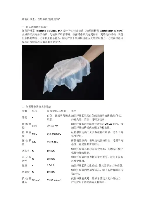 17 细菌纤维素：自然界的“超级材料”