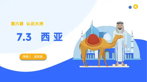 7.3+西亚(课件)-2023-2024学年七年级地理下册同步精品课堂(湘教版)