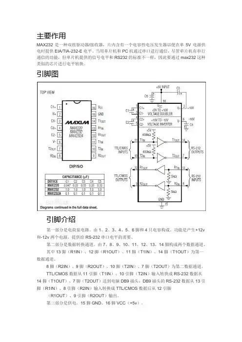 MAX232中文资料