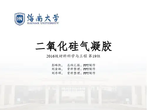硅气凝胶 PPT课件
