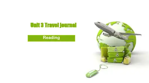 Unit 3 Travel Journal 公开课课件