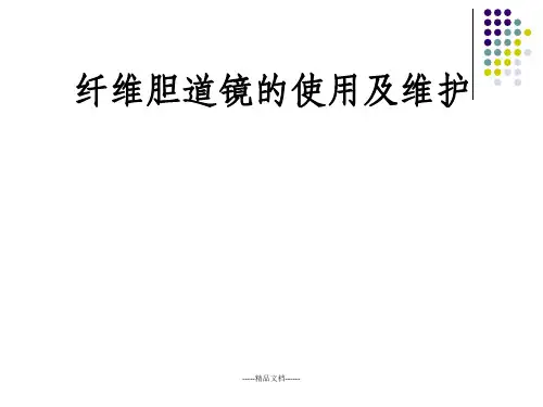 胆道镜的使用与维护