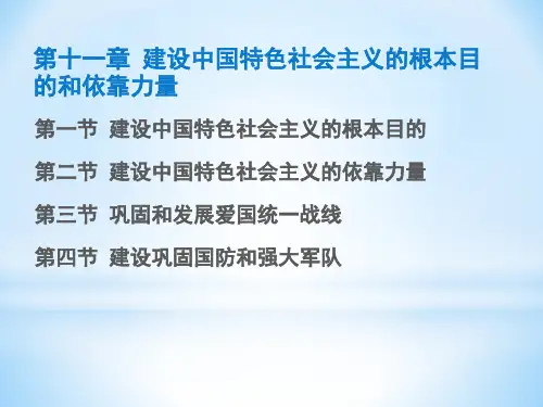 毛概(新)第11章