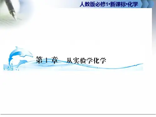 人教版高中化学必修一第一节省公开课获奖课件说课比赛一等奖课件