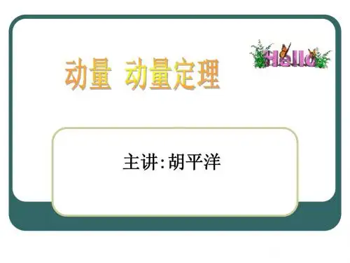 动量_动量动量_PPT课件