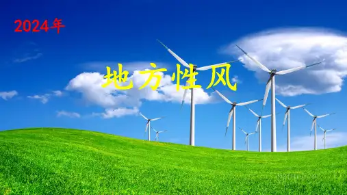 2024届高考地理一轮复习课件+地方性风