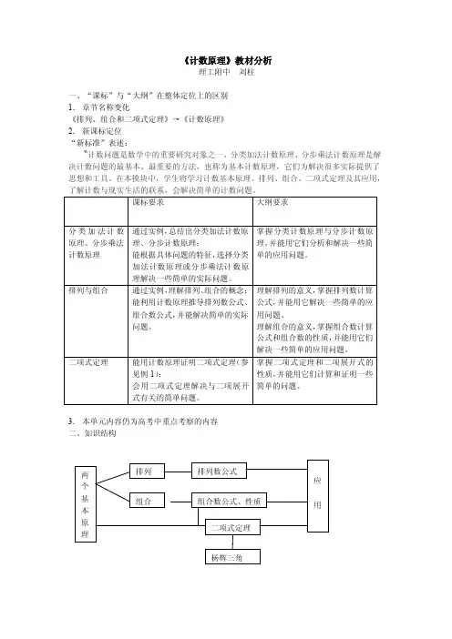 《计数原理》教材分析.doc
