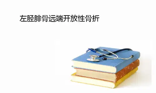 左胫腓骨远端开放性骨折 ppt课件