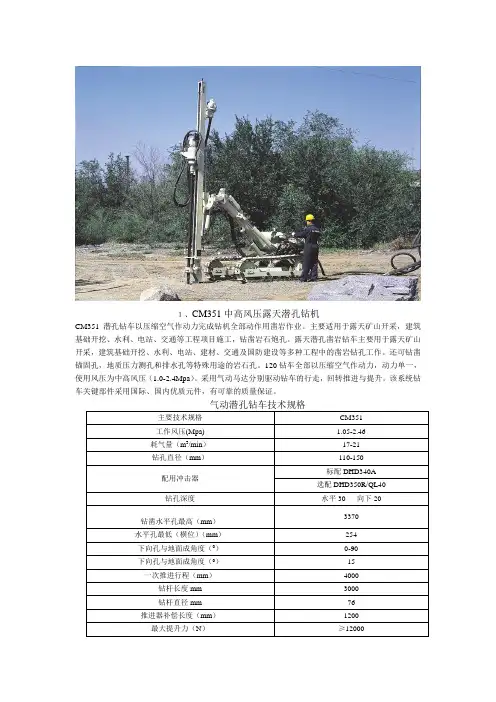 潜孔钻机
