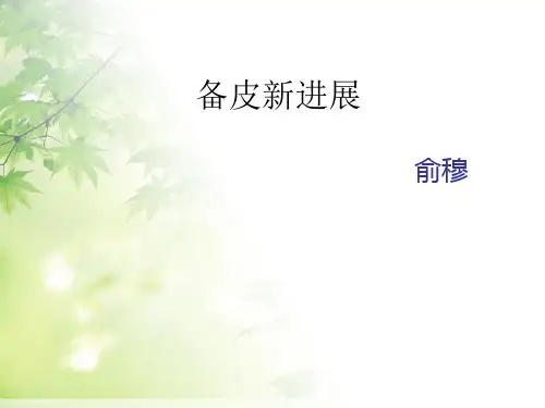 备皮PPT课件