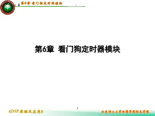 2407DSP第6章 看门狗定时器模块
