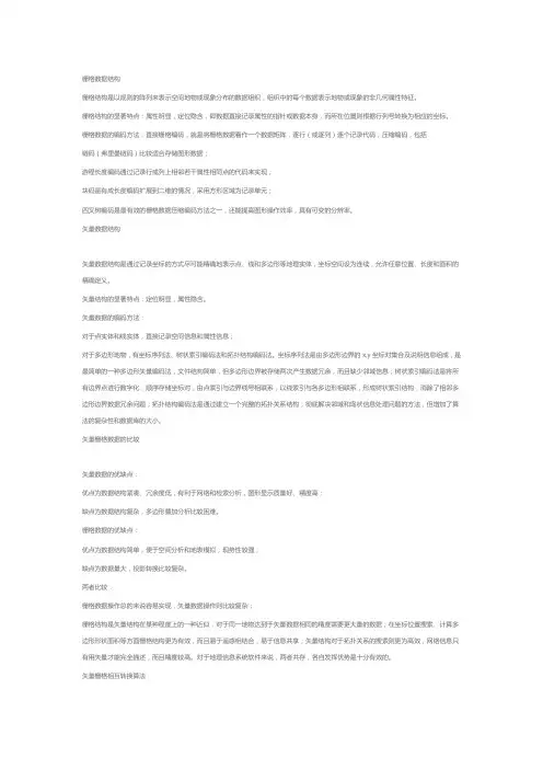 栅格数据结构
